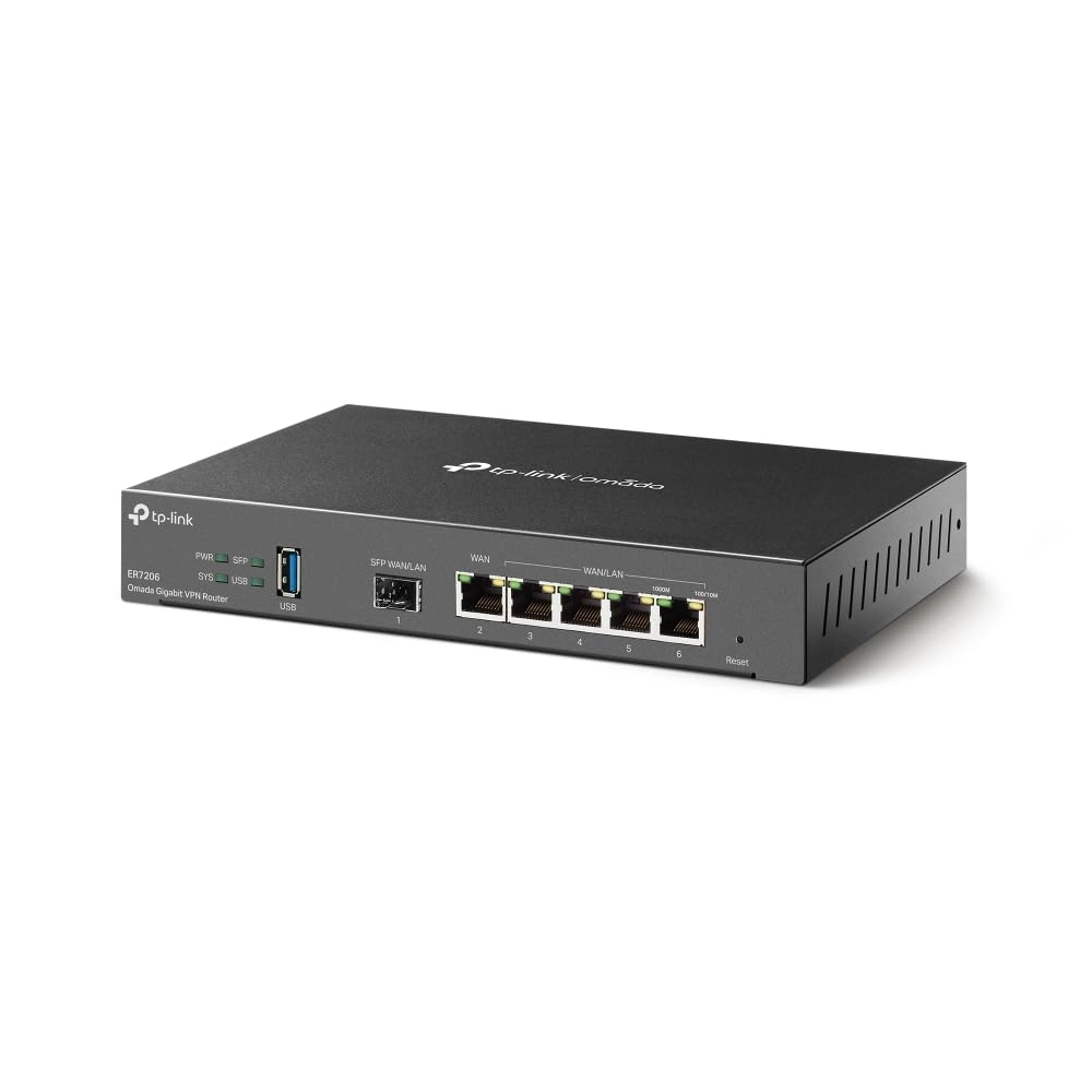 TP-Link Omada Gigabit VPN Router TL-ER7206 (Load Balancer) view 3